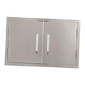 Outdoor Kitchen Double Access Doors,33x22 Inch BBQ Grill 33x22″