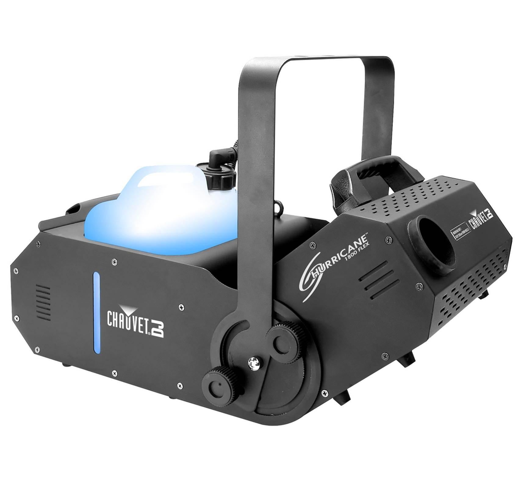 Chauvet DJ Hurricane 1800 H1800 Fog/Smoke Pro Machine w/Timer Remote  (2 Pack)
