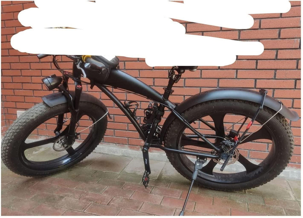 XINGHUA wangzai Store Snow Bike Fender 26"20" 24" All-Inclusive Fat Tire Car Dedicated 4.0 Wide 110MM ATV Mud Tiles (Color : 26 inch)