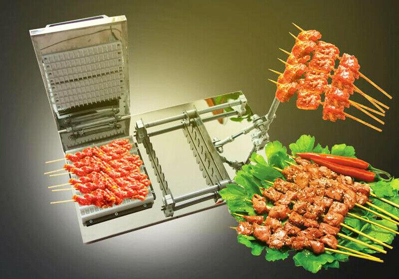 Manual Wear Meat Kebab Machine Meat String Tool Mutton Skewer