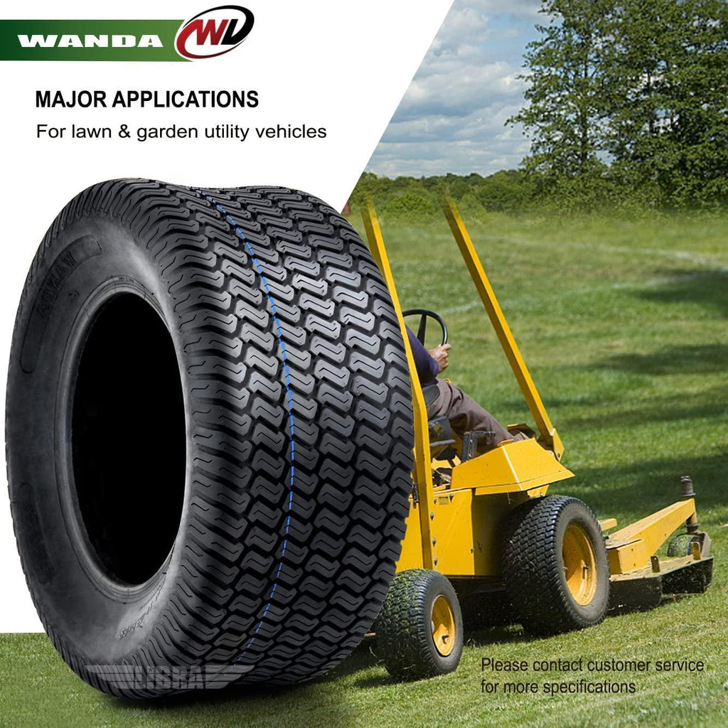 2 New 20x10-8 20x10x8 Lawn Mower Cart Turf Tires /4PR w/Warranty- 13040