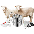 7L MilMachine for Cow Goat, S SMAUTOP MilMachine for Farms Or Daily Family Electric Vacuum Pulsation Suction Pump, Portable Automatic with Brush Milk Lining