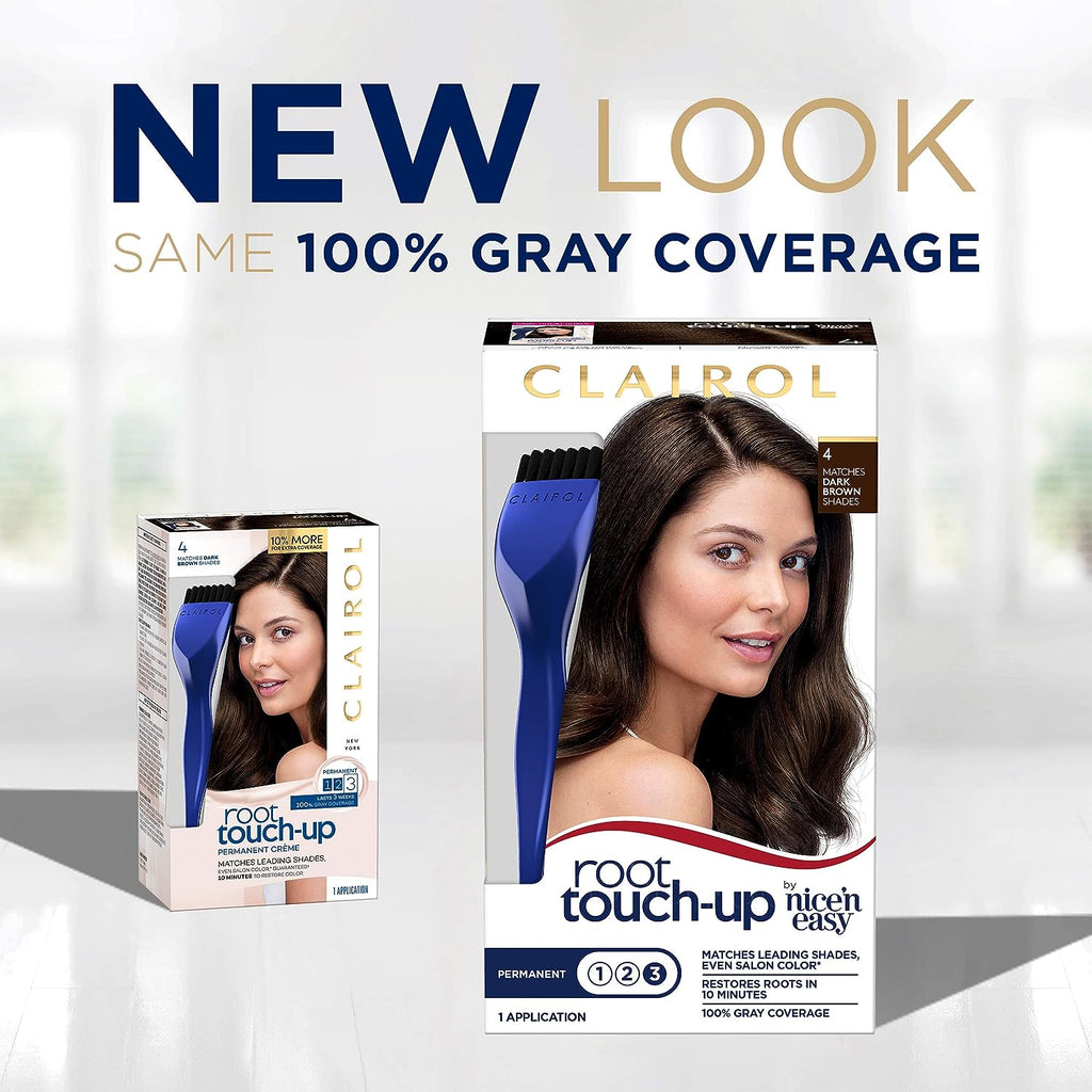 Clairol Root Touch-Up by Nice'n Easy Permanent Hair Dye, 5A Medium Ash Brown Hair Color, Pack of 1