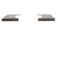 Steel Cart Side Shelves, Oval LG 300/Oval XL 400