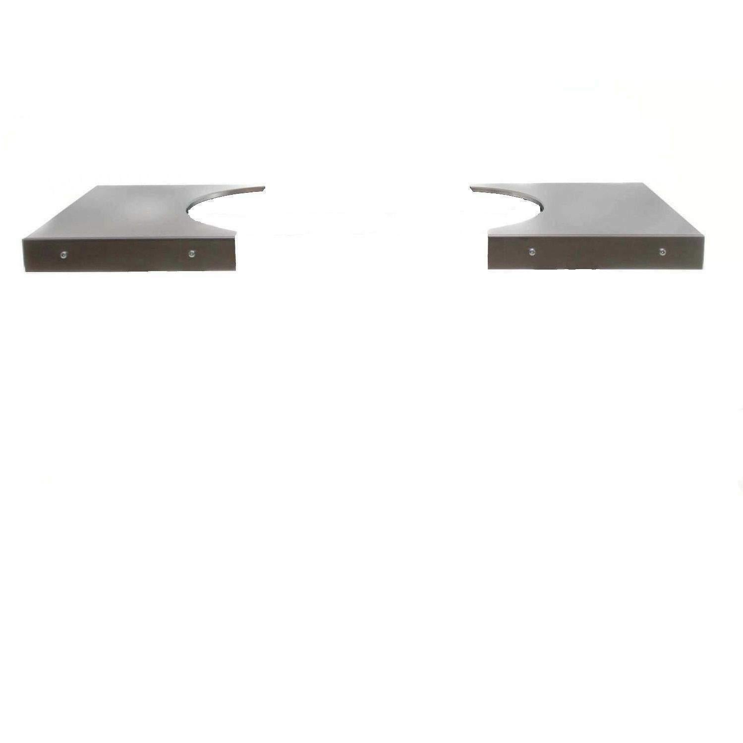 Steel Cart Side Shelves, Oval LG 300/Oval XL 400