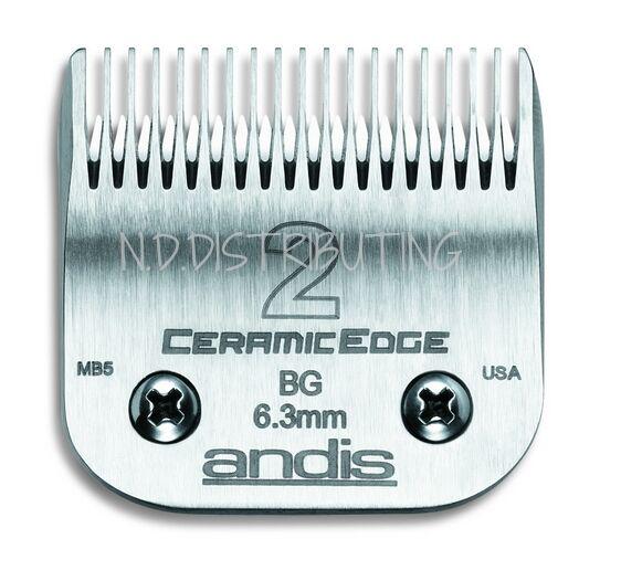 Andis CeramicEdCeramic Clipper Blades - AG BG MBG & Oster 76, 111, A-5 (NEW)