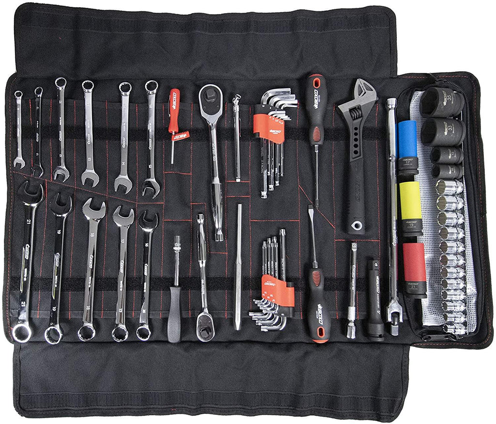 BOXO USA Heavy Duty Off-Road of Hammers KOH Tool Bag & 80 Piece Tool Set PA917
