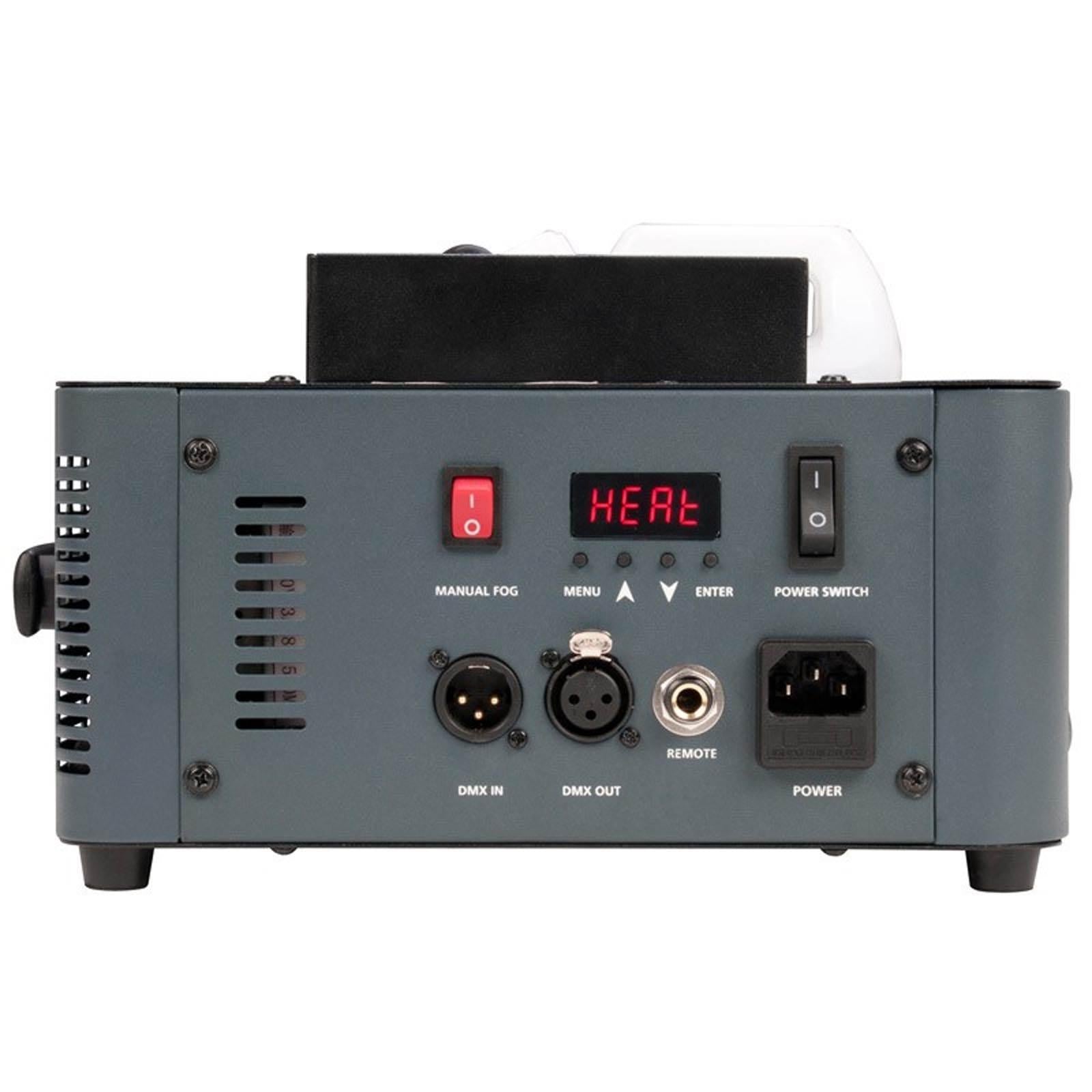 AMERICAN DJ Fog Fury Jett Fog Machine & LED Light Effect w/ Remote + HDF Fluid