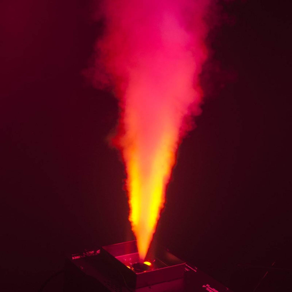 AMERICAN DJ Fog Fury Jett Fog Machine & LED Light Effect w/ Remote + HDF Fluid