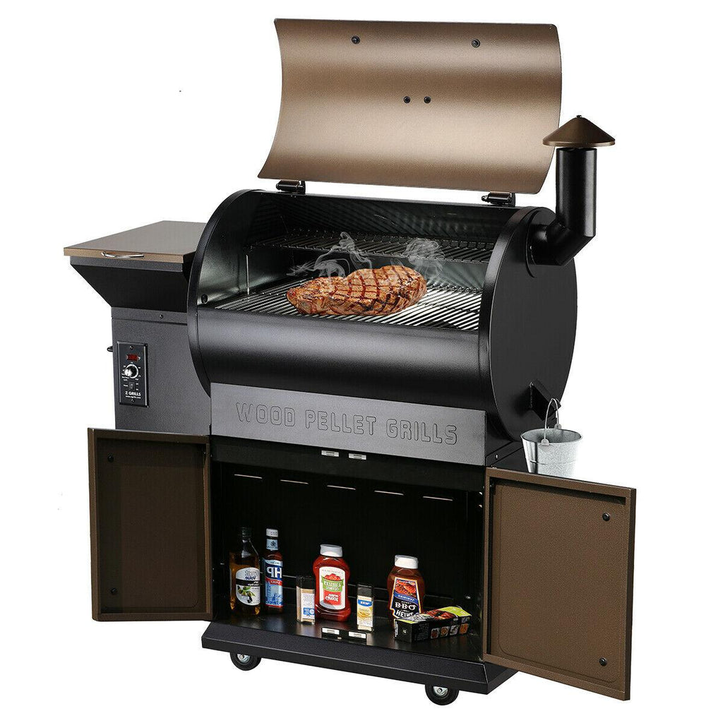 ZPG-700D Pellet Grill BBQ Smoker Digital Control with Smart Probe