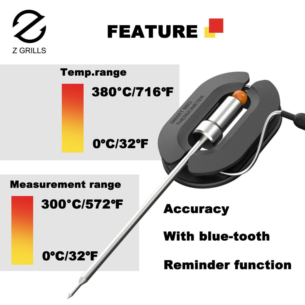 ZPG-700D Pellet Grill BBQ Smoker Digital Control with Smart Probe