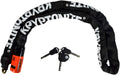 Kryptonite Evolution Series 4 1016 Integrated Chain Lock Black/Orange, 160cm