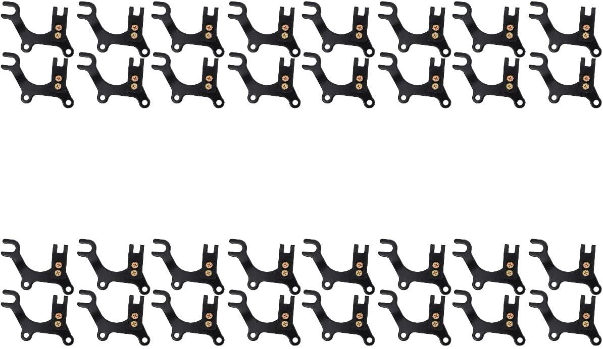 Abaodam 32 pcs Adjustable Brakes Brackets Bike Accessory Disc Brake Modification Bracket