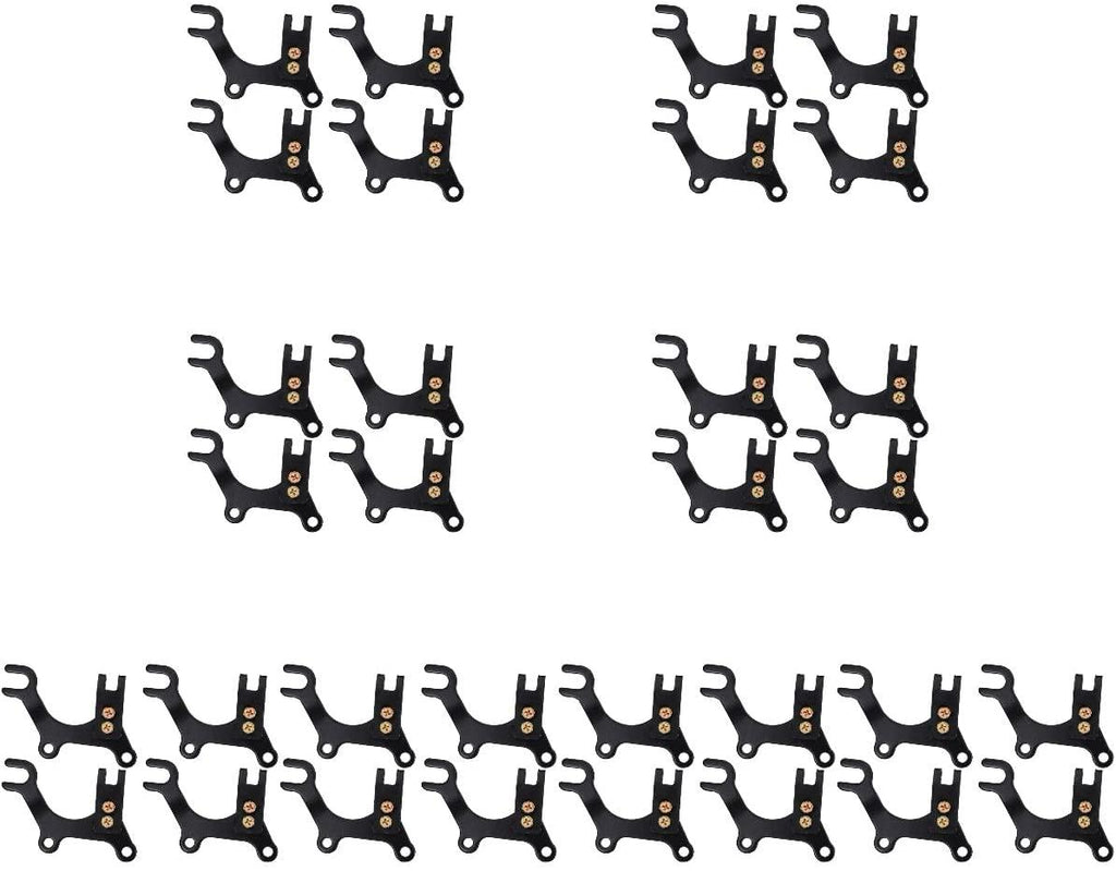 Abaodam 32 pcs Adjustable Brakes Brackets Bike Accessory Disc Brake Modification Bracket
