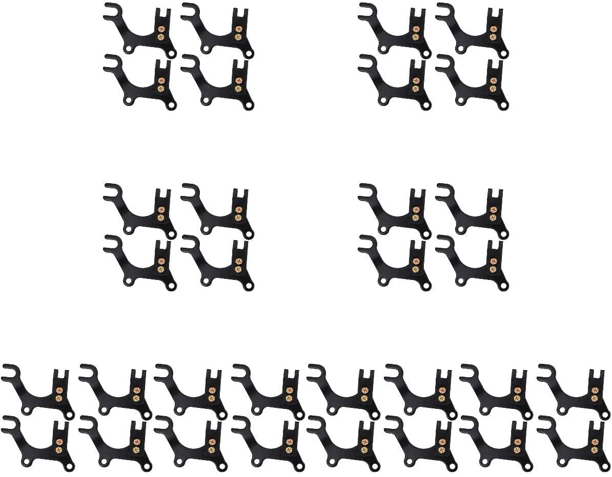 Abaodam 32 pcs Adjustable Brakes Brackets Bike Accessory Disc Brake Modification Bracket