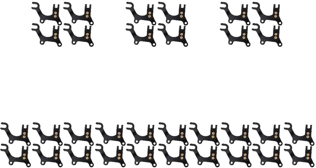 Abaodam 32 pcs Adjustable Brakes Brackets Bike Accessory Disc Brake Modification Bracket