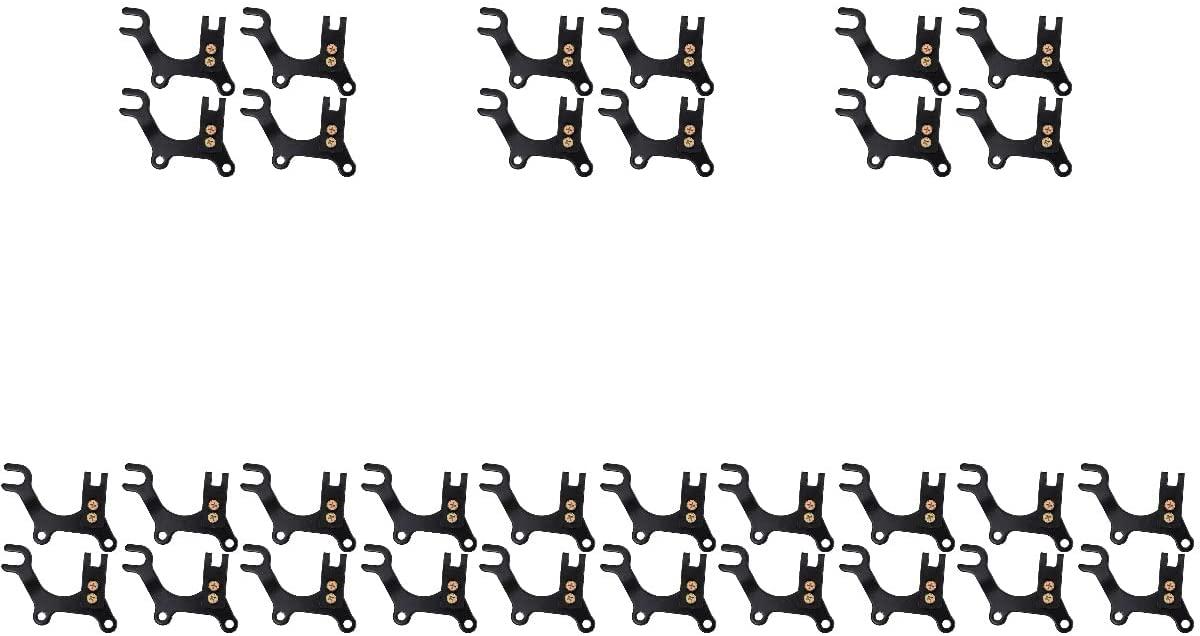 Abaodam 32 pcs Adjustable Brakes Brackets Bike Accessory Disc Brake Modification Bracket