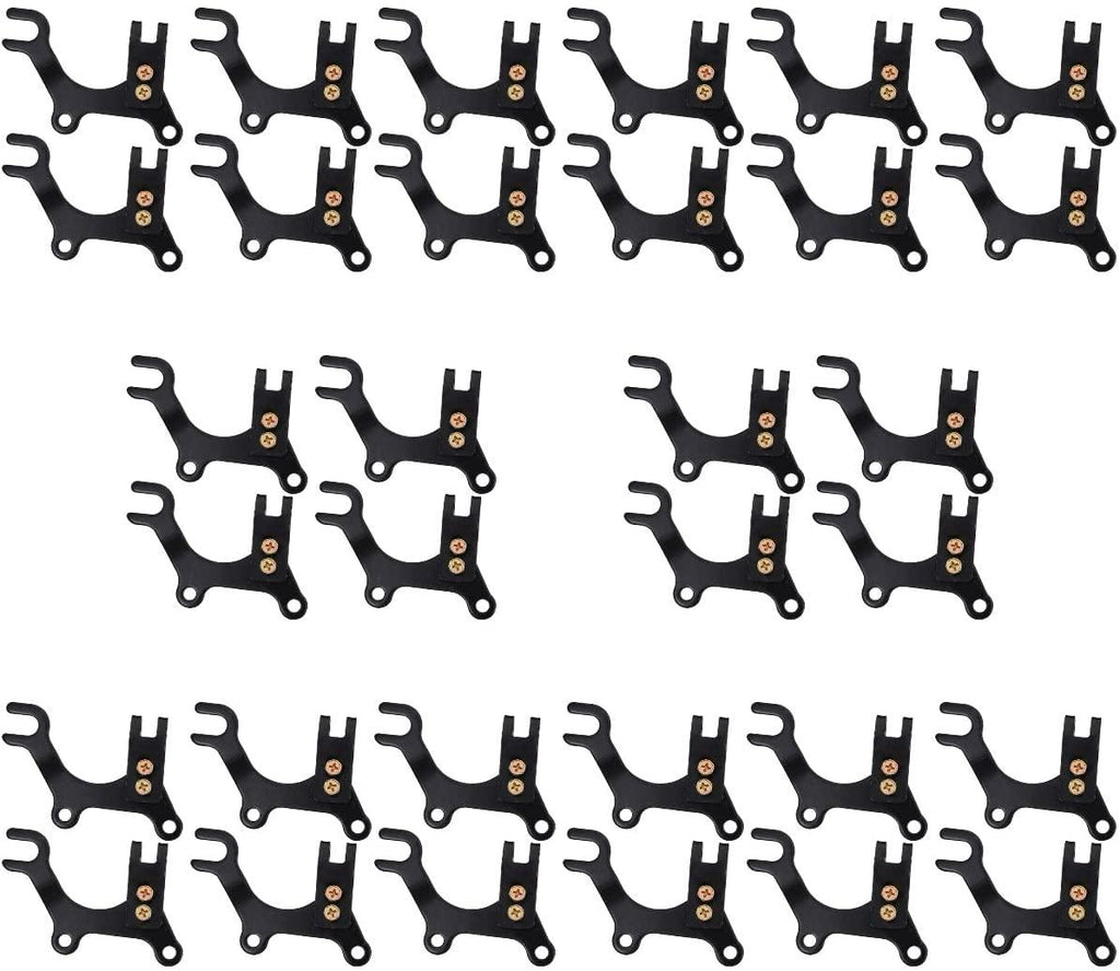 Abaodam 32 pcs Adjustable Brakes Brackets Bike Accessory Disc Brake Modification Bracket