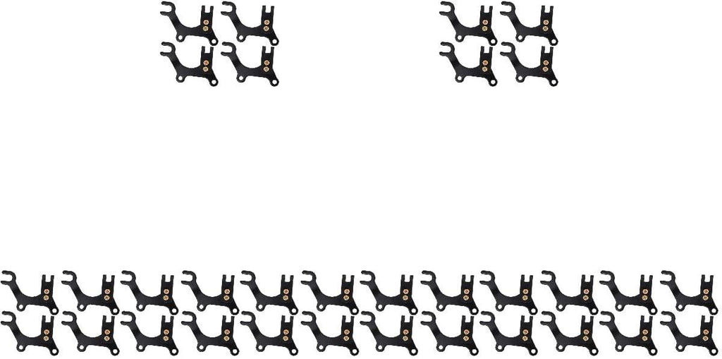 Abaodam 32 pcs Adjustable Brakes Brackets Bike Accessory Disc Brake Modification Bracket