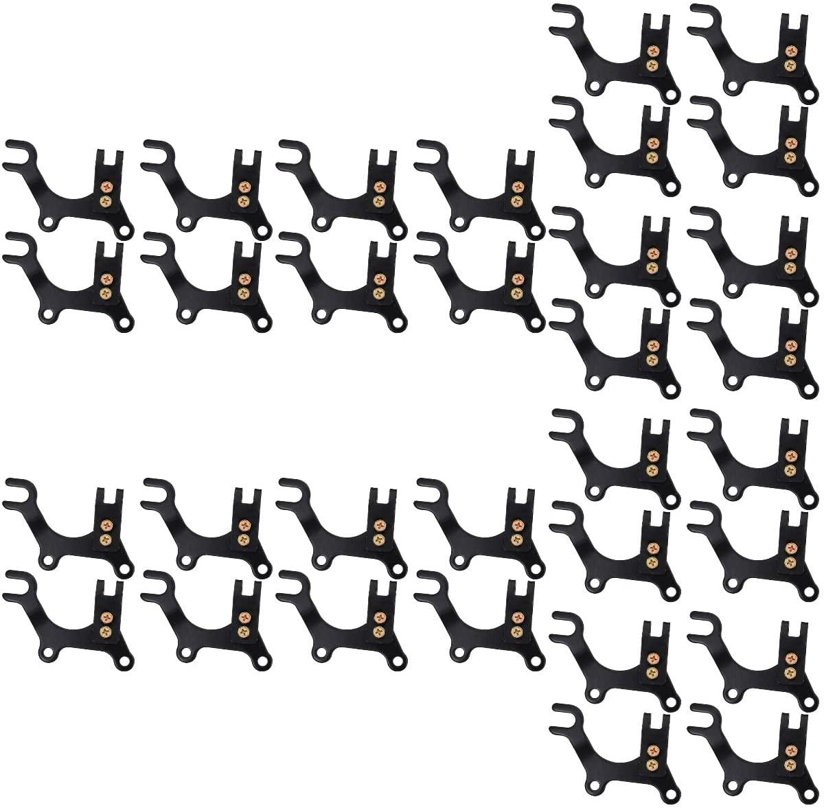 Abaodam 32 pcs Adjustable Brakes Brackets Bike Accessory Disc Brake Modification Bracket
