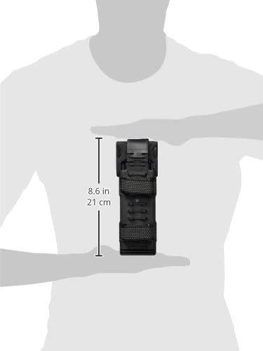 ABUS 6000K Bordo Big Folding Lock, Black, 120 cm