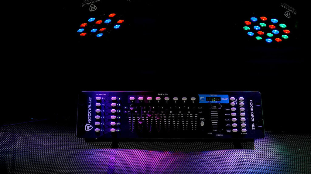 Chauvet Hurricane Haze 4D DMX Water Based Hazer Machine w/Remote+DMX Controller