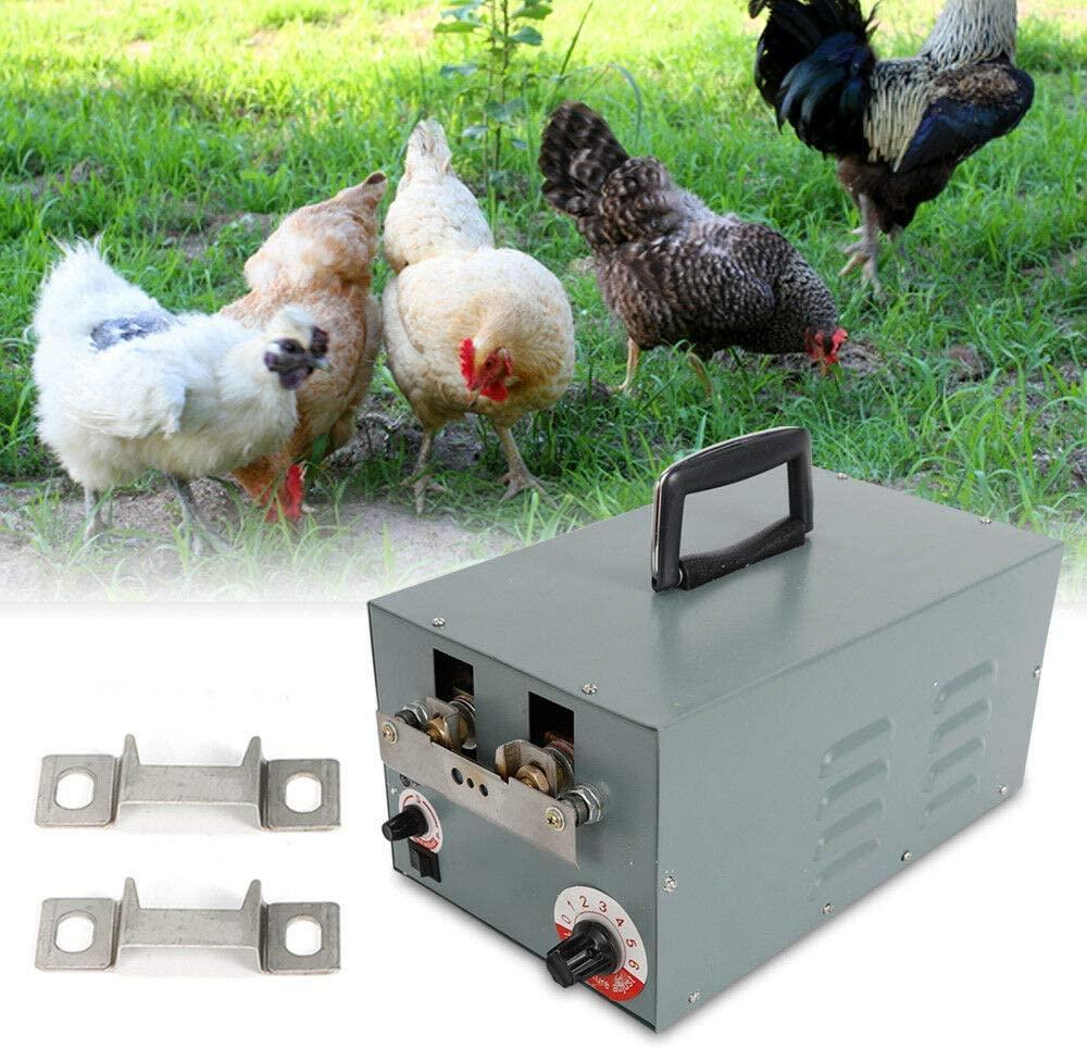 Gdrasuya 110V 220-250W Automatic Electric Counting Poultry DebeaMachine Chick Debeaker Cutting Equipment Chicken Thickness Handle USA Stock