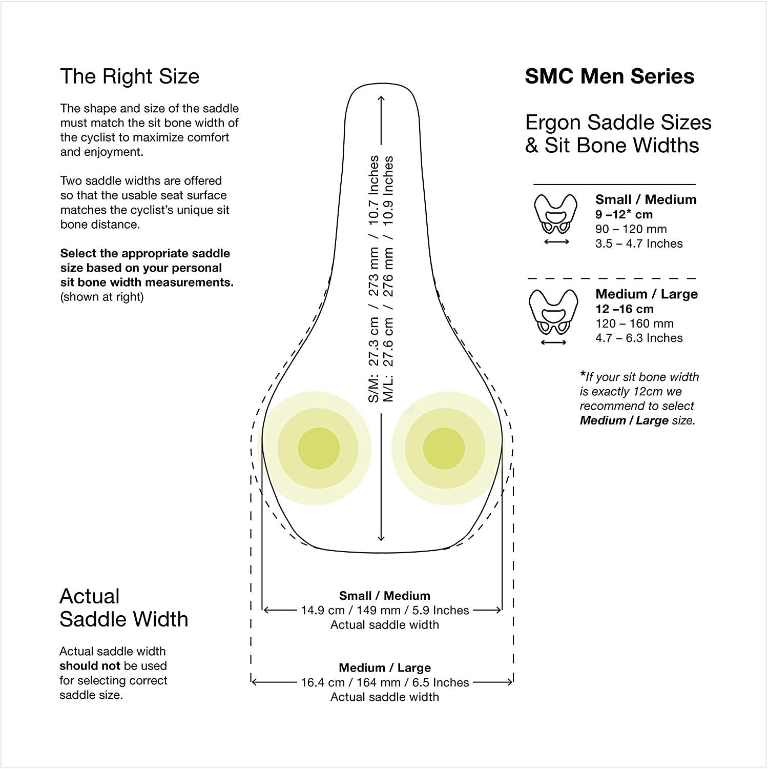 Ergon Men's Smc Sport Gel Saddle