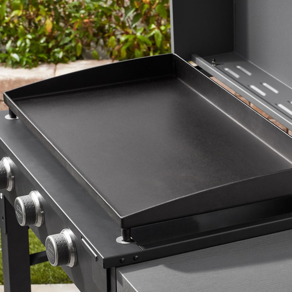 Grill CooBBQ Outdoor 28"  Portable Propane Flat Cook Top Burner Gas Griddle
