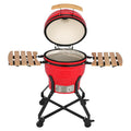 18 Inch Charcoal Grill Multiple CooSmoke Bake Roast For Courtyard Party US