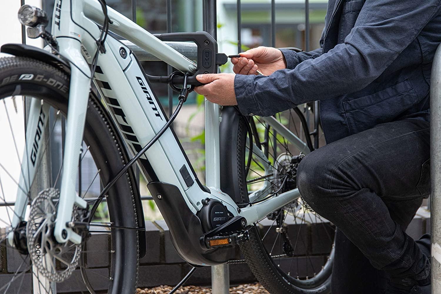 Hiplok DX Plus: Maximum Security U Lock and Accessories Cable