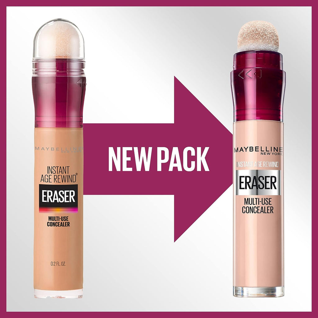 Maybelline New York Instant Age Rewind Eraser Dark Circles Treatment Multi-Use Concealer, 150, 1 Count (Packaging May Vary)
