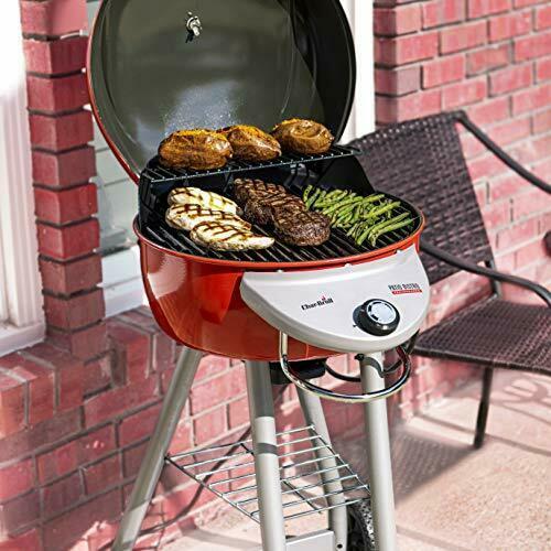 20602109 Patio Bistro Truinfrared Electric Grill Red