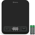 Etekcity Food Kitchen Scale, Digital Grams and Ounces for Weight Loss, Baking, Cooking, Keto and Meal Prep, LCD Display, Medium, Black
