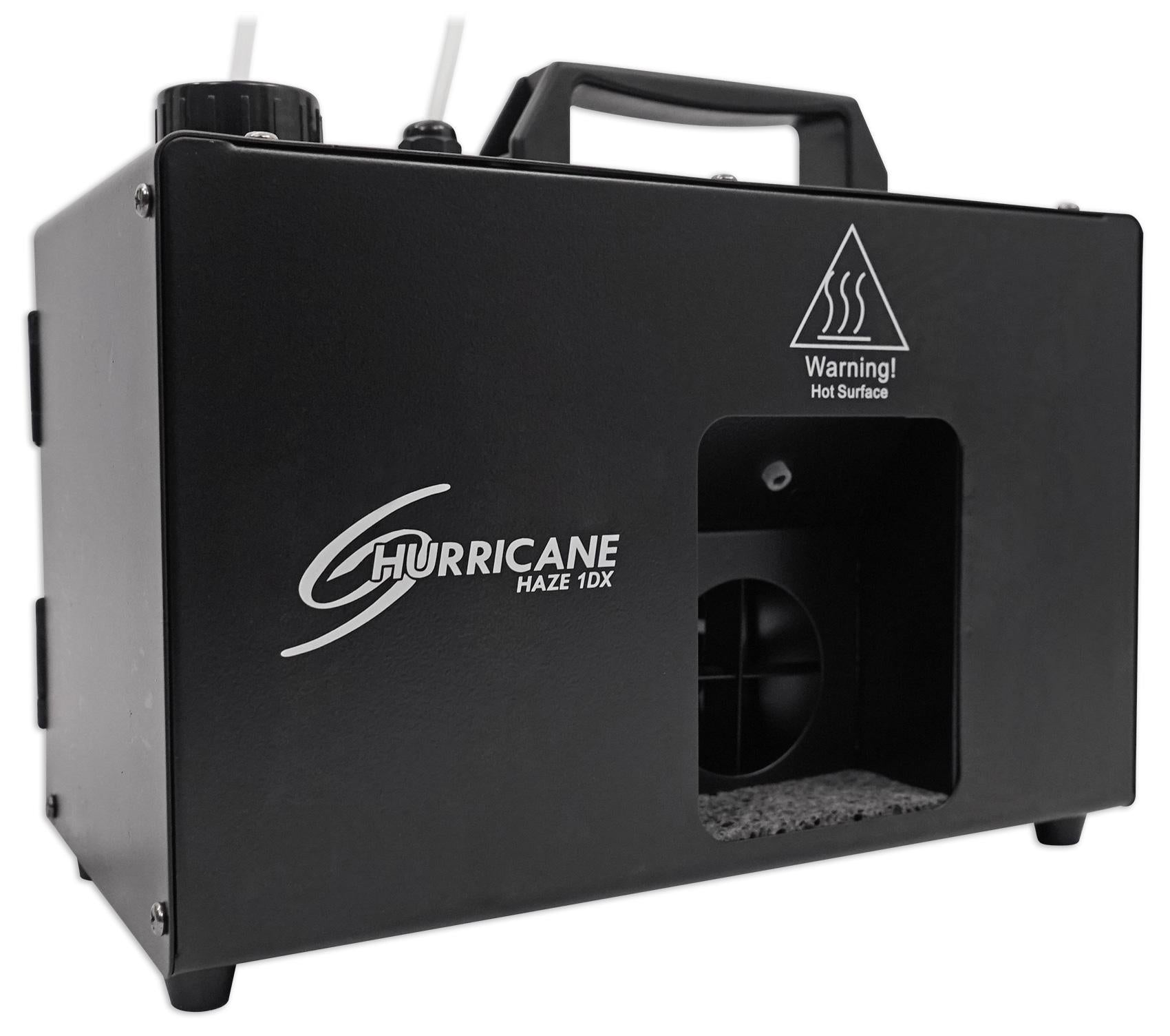 Chauvet DJ Hurricane Haze 1DX Water Based Haze Machine Hazer + Gallon of Fluid