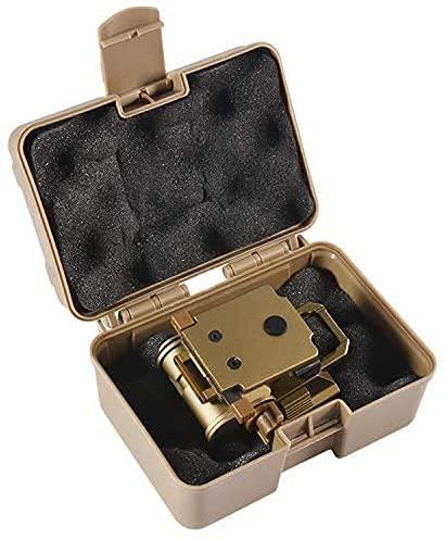 Night Vision Goggles NVG Mount for L4G24 Metal Helmet Mount,Rhino Mount Full Metal Tactical Helmet Mount CNC PVS15/18 Sand Color RUICHI