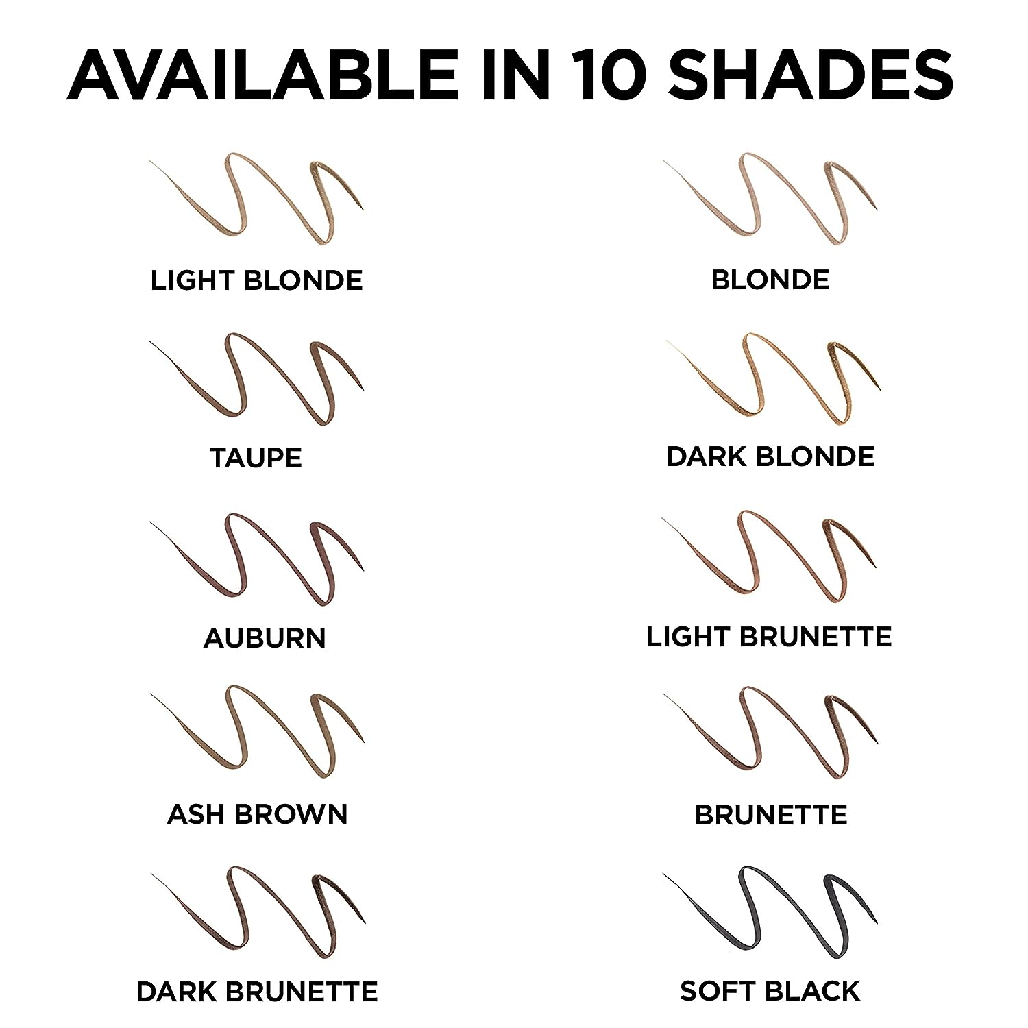 L'Oreal Paris Makeup Brow Stylist Definer Waterproof Eyebrow Pencil, Ultra-Fine Mechanical Pencil, Draws Tiny Brow Hairs and Fills in Sparse Areas and Gaps, Dark Brunette, 0.003 Ounce (Pack of 1)