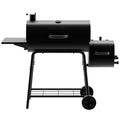 Barrel Charcoal Grill Smoker 29'' -in Temperature Gau2 Wheels
