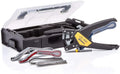JOKARI QUADRO PLUS Set (Part 62000) Ratcheting Multi-Function Tool for Cutting, Stripping, Twisting & Crimping Wire