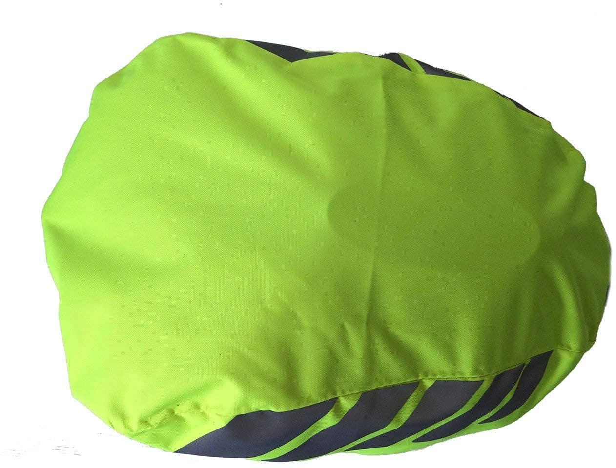 Tucool Racing 30pcs High Visibility Night Visual Bicycle Helmet Cover Waterproof Bike Helmet Cover Rain Cover (Fluorescent Green)