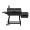 Offset Smoker Smokin' Champ Charcoal Black
