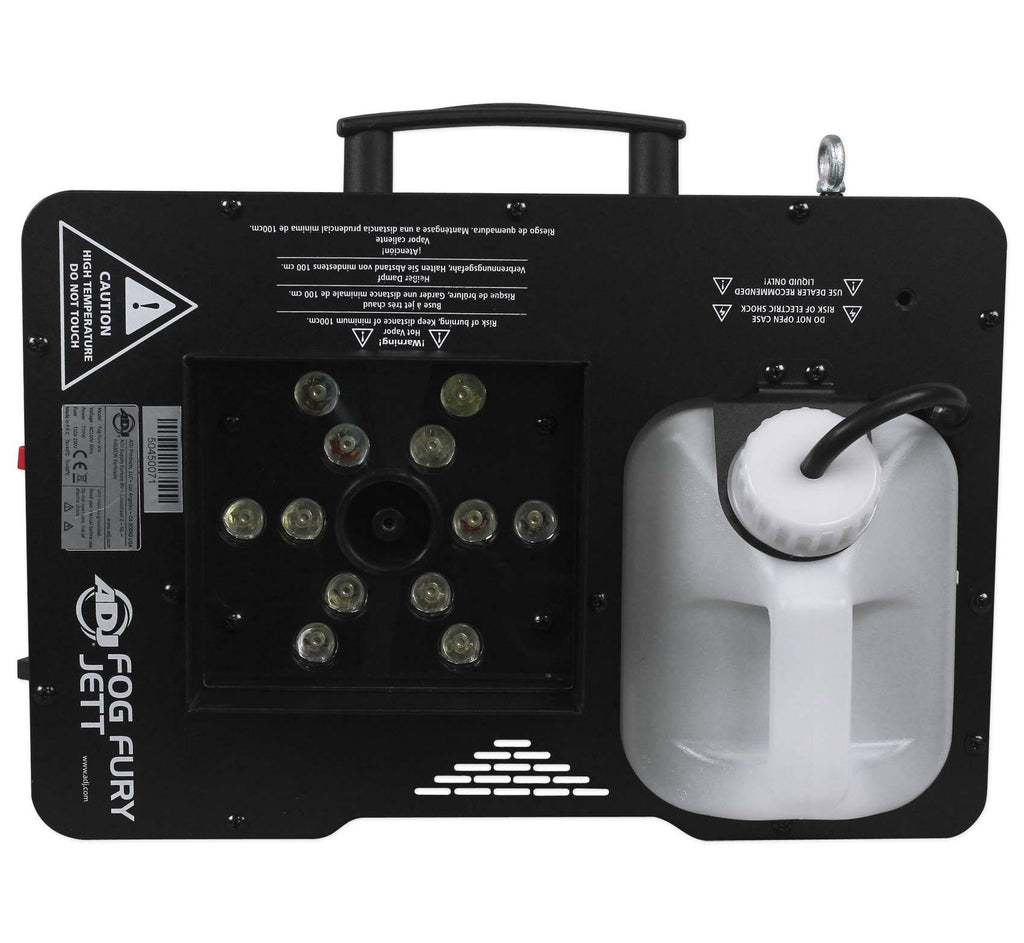 American DJ Fog Fury Jett 700W Vertical Fog Machine w/12 LED+DMX+Remote+RockShip