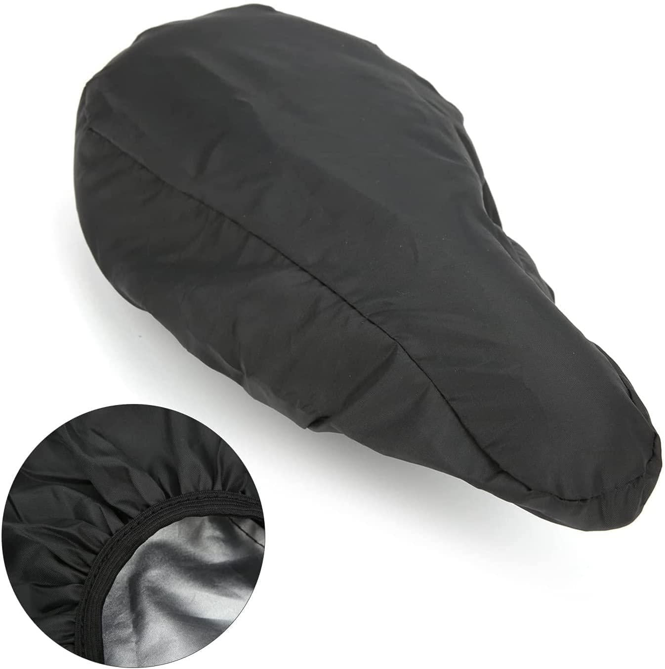 HAO BLAI Bike Seat Cover, Waterproof Bicycle Saddle Rain Cover Dust‑Proof Sun‑Proof Bike Cushion Cover Protective Cover for Cycling Accessories for Outdoor