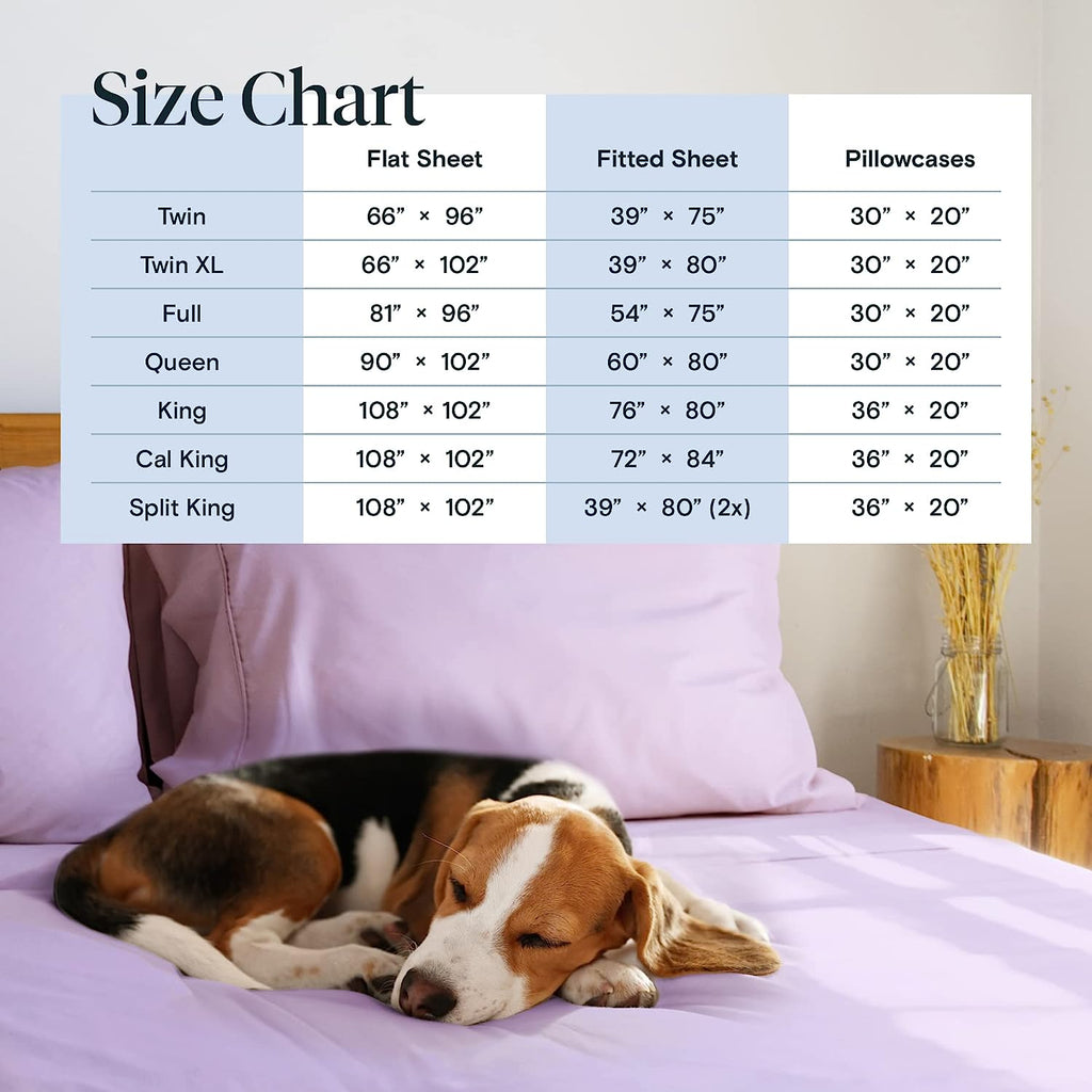 LuxClub Twin XL Sheets Set - Soft Twin Bed Sheets for Boys and Girls, 4 PC Deep Pockets 18" Eco Friendly Wrinkle Free Kids Fitted Sheets Machine Washable Hotel Bedding Silky Soft - Lavender Twin XL